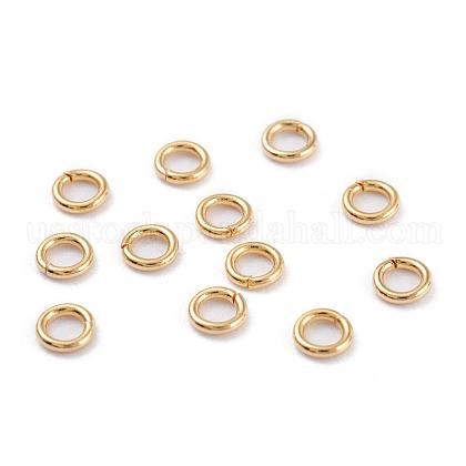 304 Stainless Steel Open Jump Rings US-A-STAS-R060-8x0.8-1