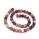 Natural Banded Agate/Striped Agate Beads Strands US-G-D0005-30-8mm-2