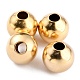 Brass Spacer Beads US-KK-O133-010E-G-1