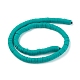 Flat Round Eco-Friendly Handmade Polymer Clay Beads US-CLAY-R067-8.0mm-07-3