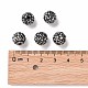 Pave Disco Ball Beads US-RB-A130-10mm-8-3