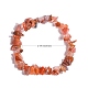 Natural & Synthetic Mixed Stone Chips Stretch Bracelets US-BJEW-JB01308-2