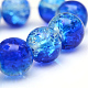 Baking Painted Crackle Glass Bead Strands US-CCG-S001-6mm-16-1