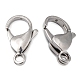 Polished 316 Surgical Stainless Steel Lobster Claw Clasps US-STAS-R072-18A-2