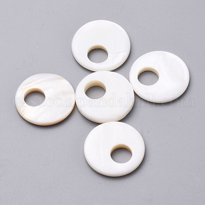 Natural Freshwater Shell Beads US-SHEL-T007-42-1