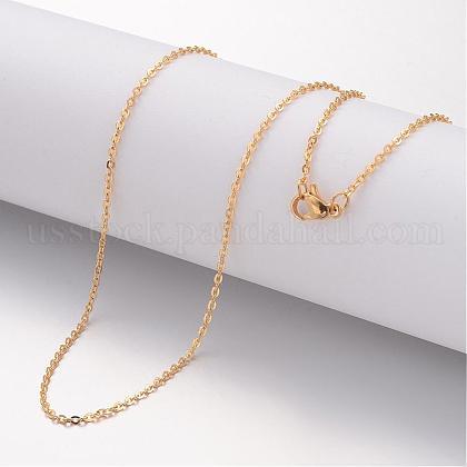 Ion Plating(IP) 304 Stainless Steel Necklace US-MAK-K004-17G-1