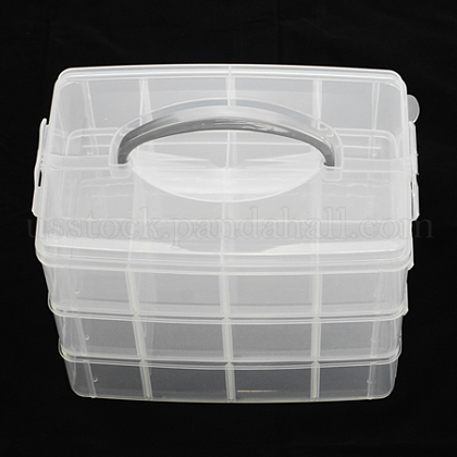Plastic Bead Containers US-CON-S033-1