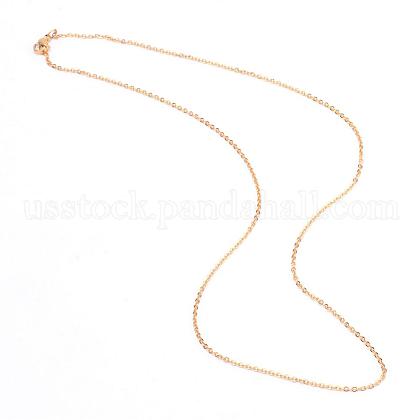 304 Stainless Steel Cable Chains Necklaces US-STAS-S029-02G-1