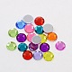 Faceted Half Round/Dome Acrylic Rhinestone Flat Back Cabochons US-GACR-YPO8MM-M-1
