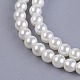 Eco-Friendly Dyed Glass Pearl Beads Strands US-HY-A008-6mm-RB002-3
