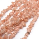 Natural Sunstone Beads Strands US-G-P332-46-1