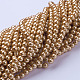 Glass Pearl Beads Strands US-HY-6D-B48-3