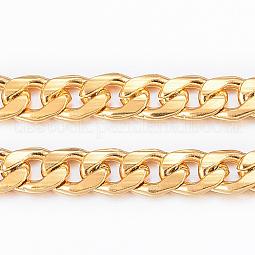Ion Plating(IP) 304 Stainless Steel Cuban Link Chains US-CHS-H009-33G
