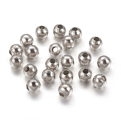 304 Stainless Steel Spacer Beads US-STAS-I020-08-1