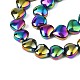Electroplate Glass Beads Strands US-EGLA-S188-14-C02-3