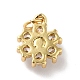 Rack Plating Brass Micro Pave Cubic Zirconia Charms US-KK-A160-22G-4