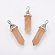 Glass Pointed Pendants US-G-E364-A02-3
