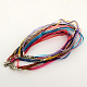 Multi-strand Necklace Cord for Jewelry Making US-NJEW-R218-M-1