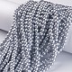 Glass Pearl Beads Strands US-HY-6D-B18-4