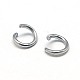304 Stainless Steel Jump Rings US-STAS-E043-6x1mm-2