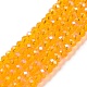 Electroplate Glass Beads Strands US-EGLA-A034-T8mm-L11-1