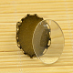 DIY Antique Bronze Brass Pad Ring Making US-RJEW-MSMC002-11-4