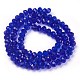 Handmade Imitate Austrian Crystal Faceted Rondelle Glass Beads US-X-G02YI0C1-1