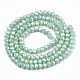 Electroplate Glass Beads Strands US-EGLA-A034-P10mm-B16-2