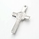 Rack Plating Alloy Crucifix Cross Pendants US-PALLOY-L157-03-2