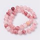 Natural Colorful Green Jade Beads Strands US-G-G757-02-10mm-2