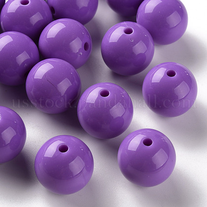 Opaque Acrylic Beads US-MACR-S370-C20mm-30-1
