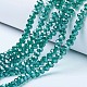 Electroplate Glass Beads Strands US-EGLA-A034-T8mm-A18-1