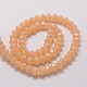 Electroplate Glass Bead Strands US-X-GLAA-K016-6x8mm-04PL-2