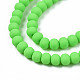 Handmade Polymer Clay Beads Strands US-CLAY-N008-053-07-3