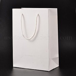 Rectangle Cardboard Paper Bags US-AJEW-E034-10