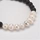 Natural Lava Rock Beads Bracelets US-BJEW-JB02799-2