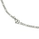 Smooth Surface 304 Stainless Steel Figaro Chain Necklace Making US-STAS-A028-N022P-3