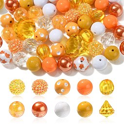 Opaque Acrylic Beads Set US-MACR-CJC0001-13B-04