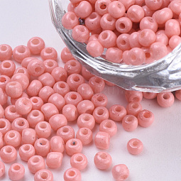 Baking Paint Glass Seed Beads US-SEED-Q025-3mm-L11