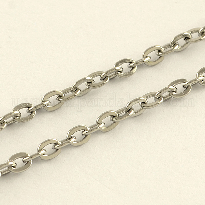 304 Stainless Steel Cable Chains US-CHS-R008-13-1