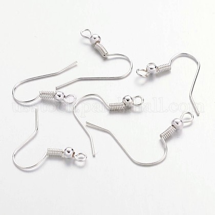 Iron Earring Hooks US-J07JW-S-1