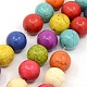 Round Synthetic Turquoise Beads Strands US-TURQ-G141-10mm-04-1