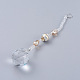 Faceted Crystal Glass Ball Chandelier Suncatchers Prisms US-AJEW-G025-A03-1