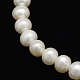Natural Cultured Freshwater Pearl Beads Strands US-PEAR-L001-C-13-2