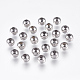 Round 304 Stainless Steel Spacer Beads US-STAS-I050-06-6mm-1
