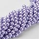 Glass Pearl Beads Strands US-HY-10D-B25-3