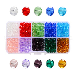 Transparent Glass Beads US-FPDL-S015-04C-01-B