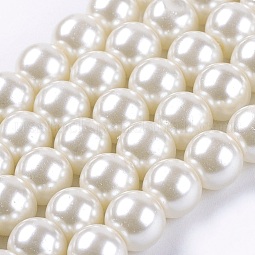 Glass Pearl Beads Strands US-HY-8D-B02