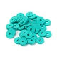 Flat Round Eco-Friendly Handmade Polymer Clay Beads US-CLAY-R067-8.0mm-34-4