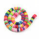 Handmade Polymer Clay Beads Strands US-CLAY-N008-064-A02-2